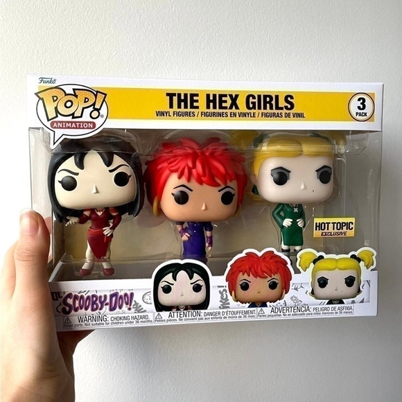 Scooby Doo : The Hex Girls ( Set of 3 ) Hot Topic Exclusive Funko | NWT ✨ - Picture 2 of 11